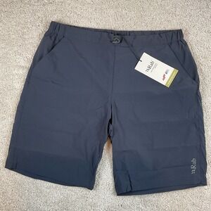 Rab‎ Momentum Shorts Lightweight Hiking Training Steel Gray Men's Large NWT